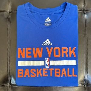 NY Knicks NBA Adidas Climalite T